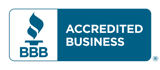 BBB Accredited Business A+ Rating seal