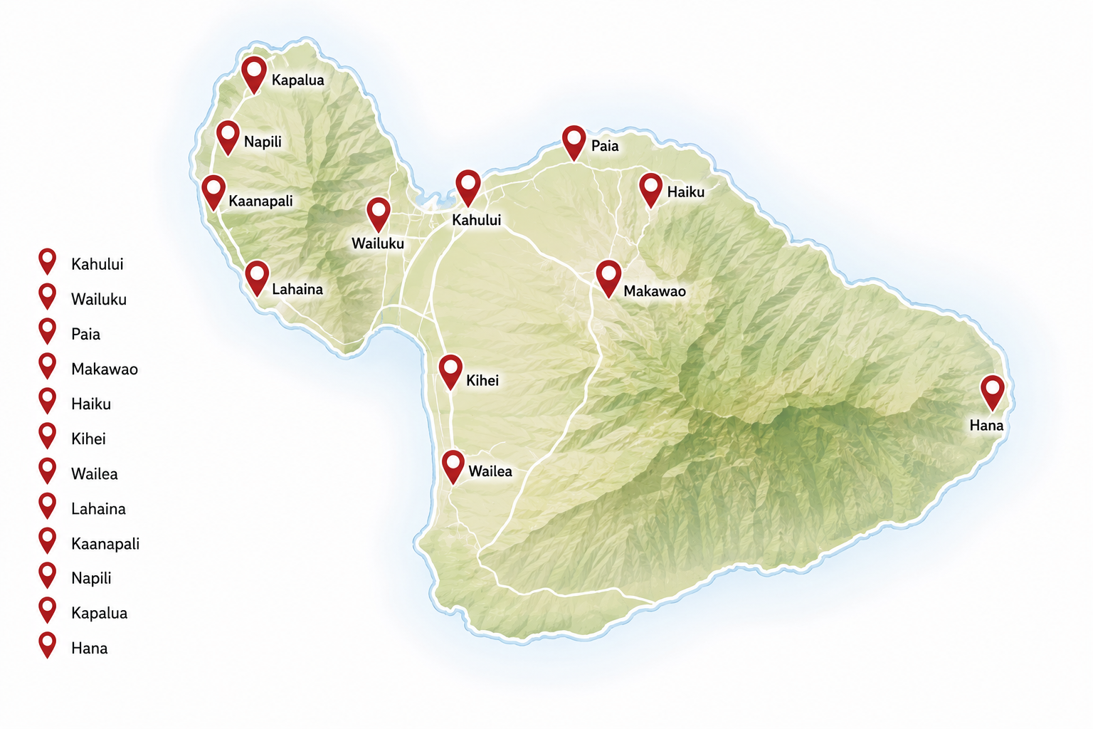 Service Area in Maui, Hawaii | Kapili Painting