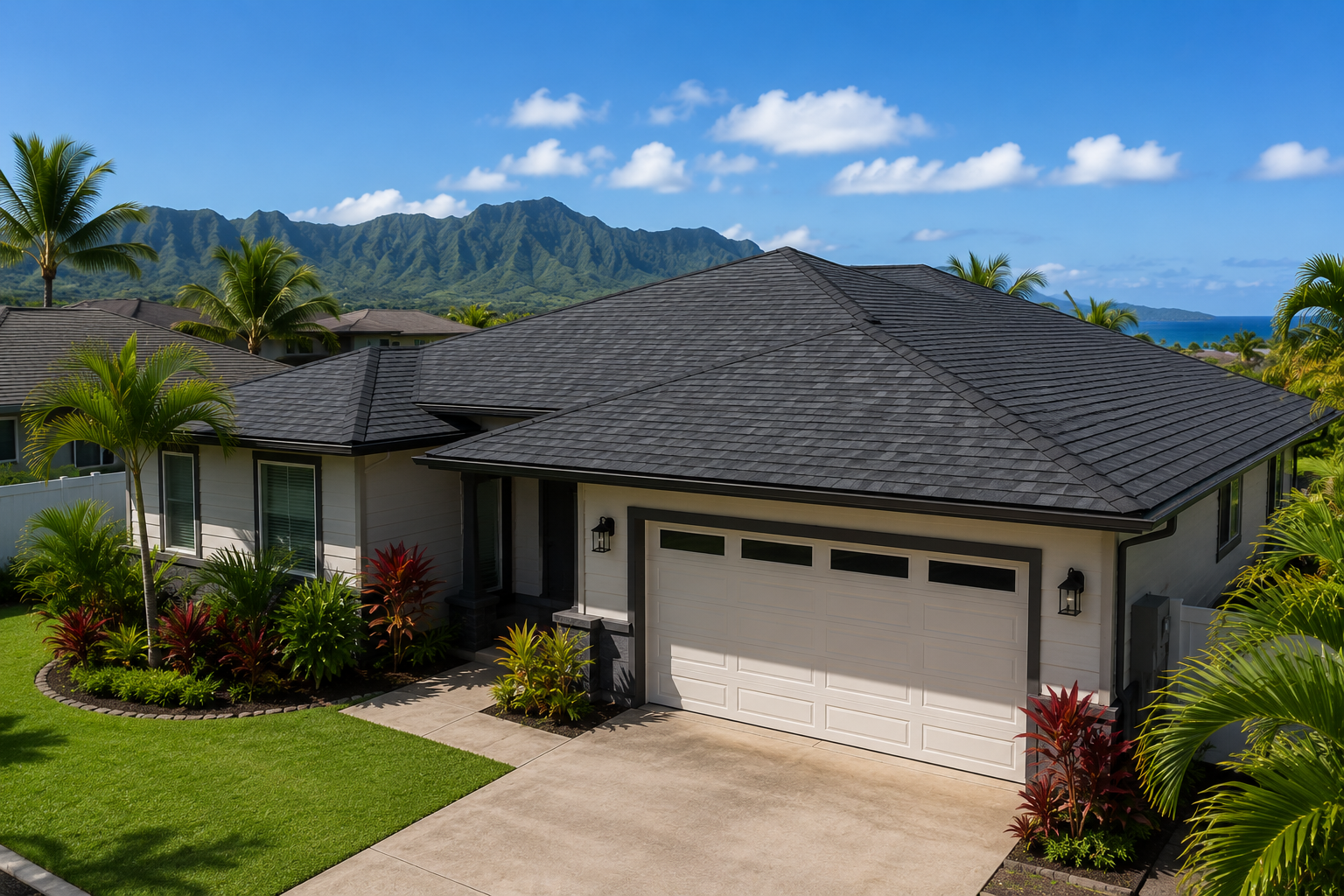 Single-family exterior repaint