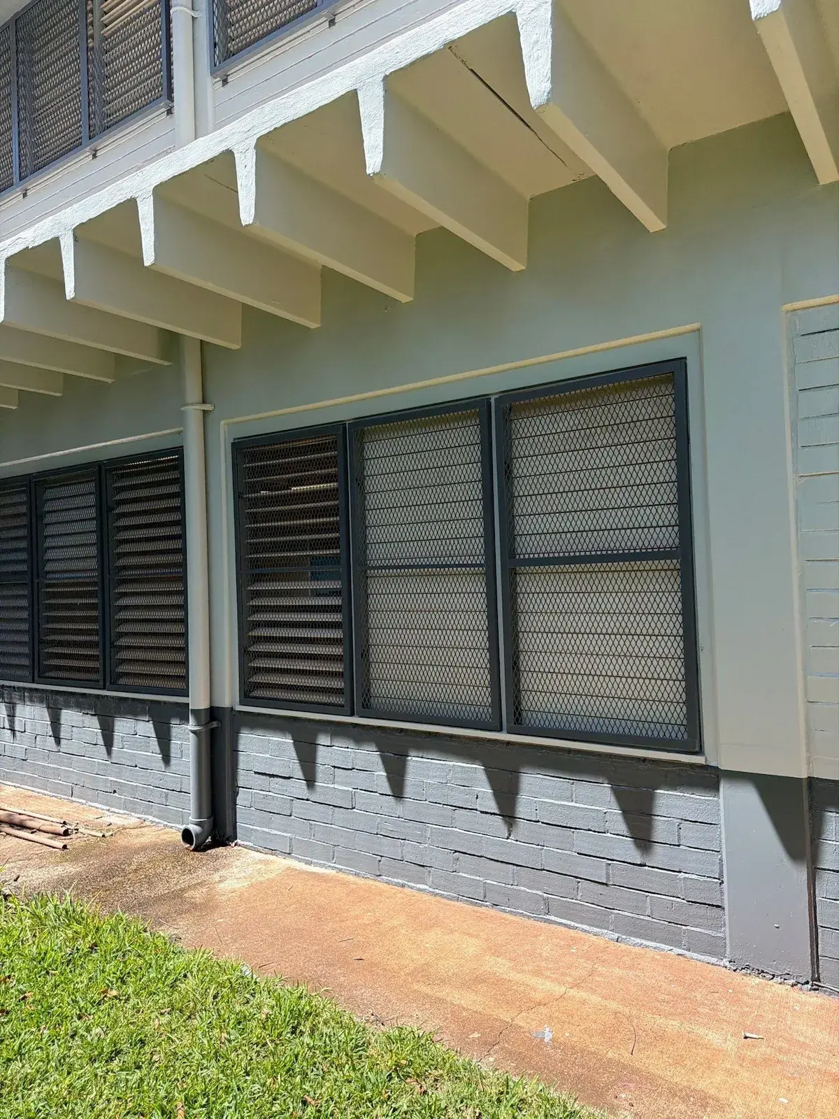 Repainted home exterior in Kaneohe, Oahu