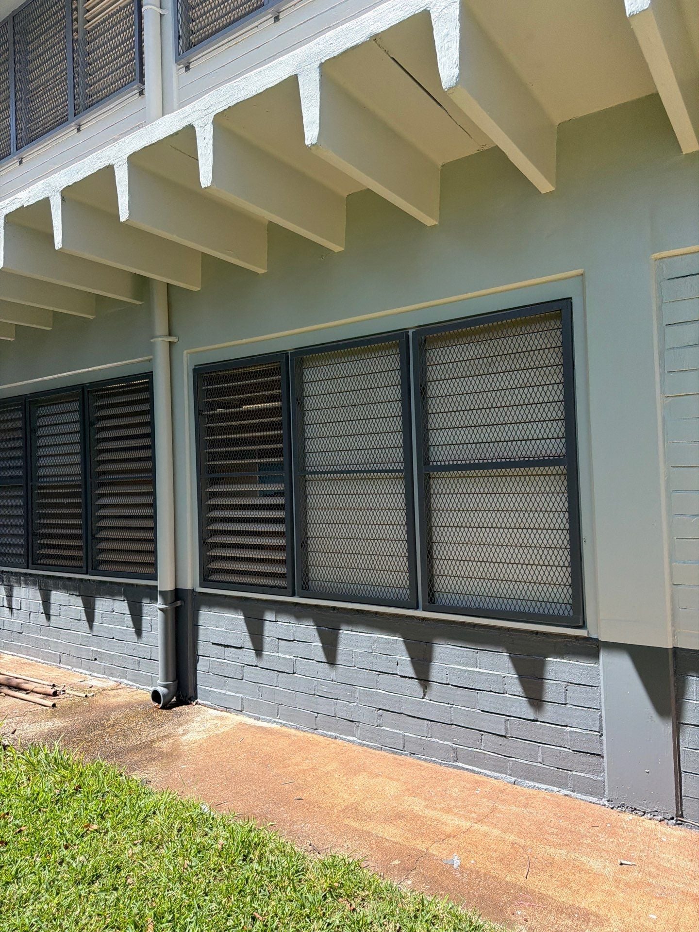 Repainted home exterior in Kaneohe, Oahu