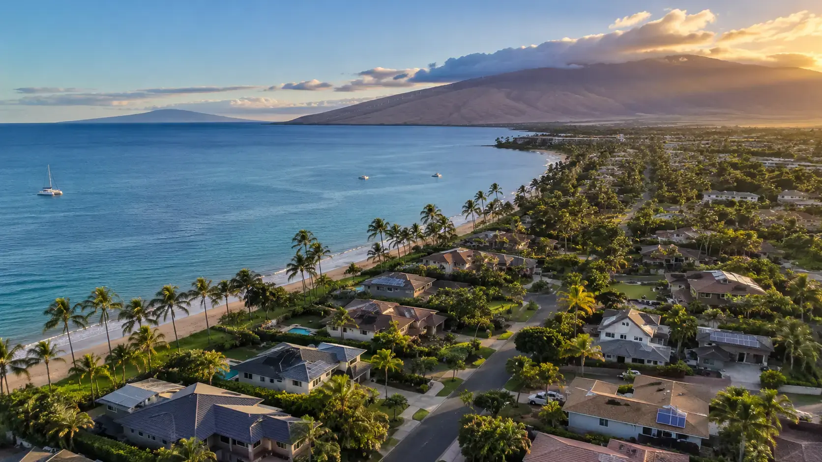Residential home served by Kapili Painting in Kihei Maui