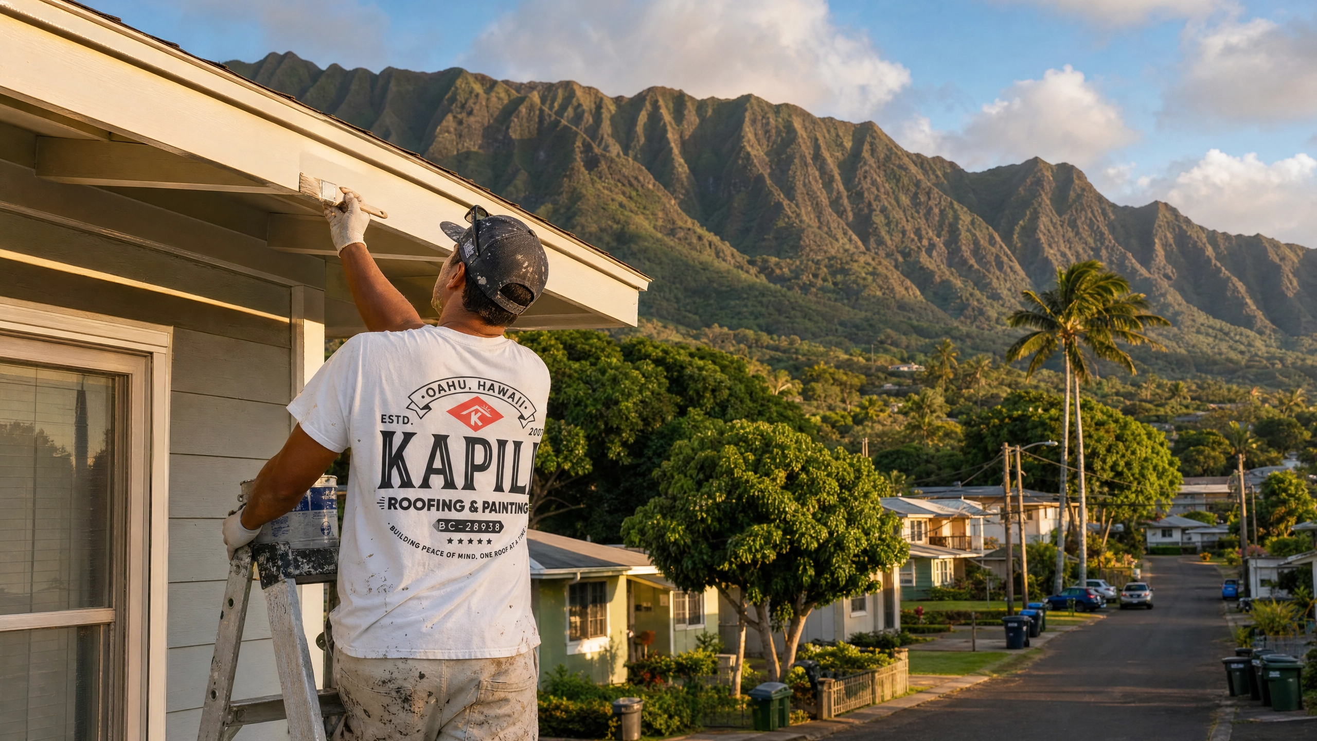Kapili Residential Painting in Maui, Hawaii