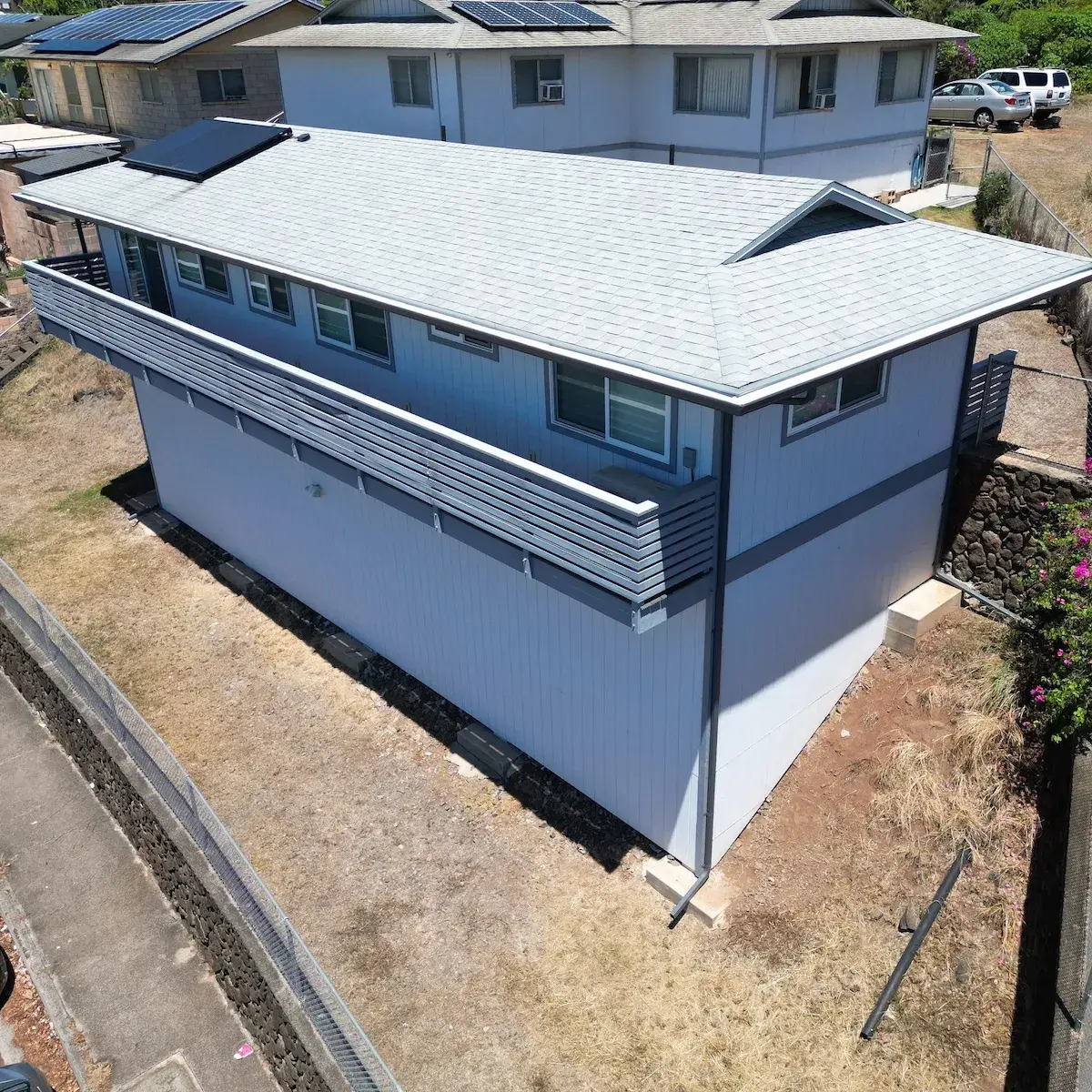 Interior repaint prepared for a home listing in Oahu, Hawaii
